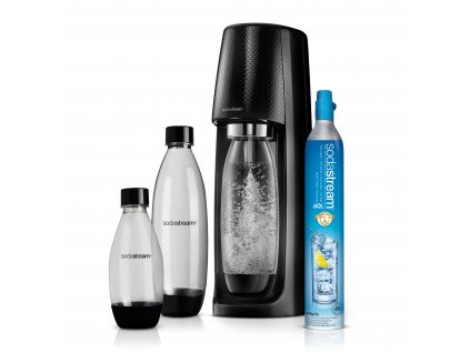 SodaStream Spirit Black Megapack MegaPack: 2 láhve v balení v ceně 278 Kč