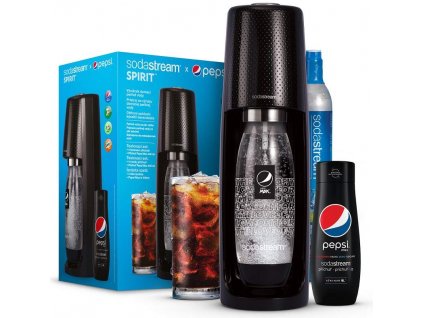 SodaStream Spirit Black Pepsi MegaPack