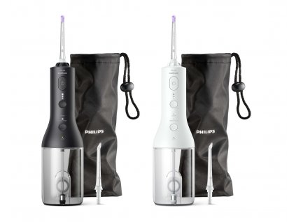 philips flosser 3000 black white