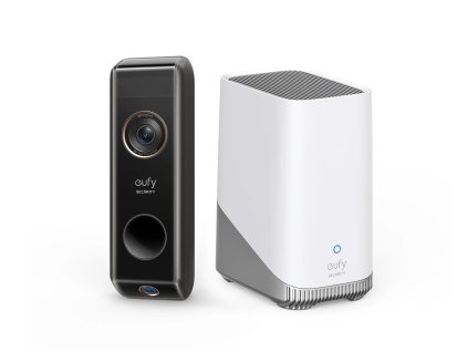 Eufy Video Doorbell Dual 2K  Wi-Fi bezpečnostní video zvonek s dvěma kamerami + Eufy magnetický senzor otevření dveří v ceně 799 Kč