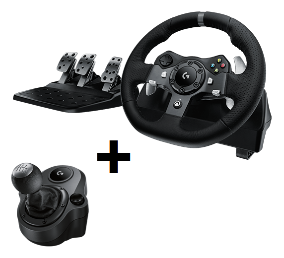 Logitech G920 Driving Force Racing Wheel 941-000123 set: volant / řadicí páka