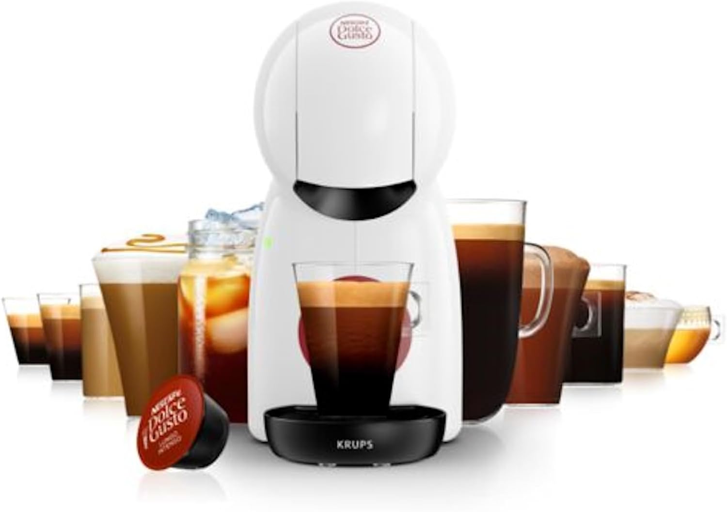 Krups Nescafé Dolce Gusto Piccollo XS Barva: Arctic Grey / Black