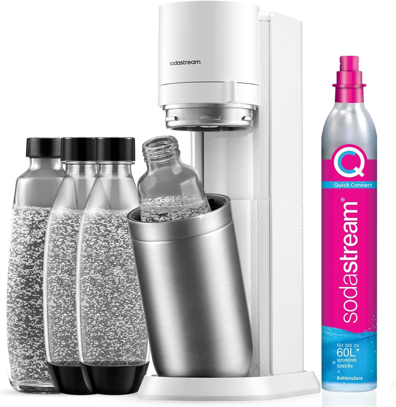 Sodastream DUO bílá Promopack