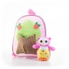 hracka g21 batoh s plysovou sovickou ruzovy image1 big ies11167139