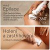 Braun Silk-epil 9 Flex SkinSpa 9-681 3D  s Epilátorem FaceSpa a mini holicím strojkem na obličej, bílá/zlatá