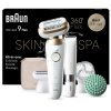 Braun Silk-epil 9 Flex SkinSpa 9-481 3D  bílá/zlatá, + mini holicí strojek na tělo