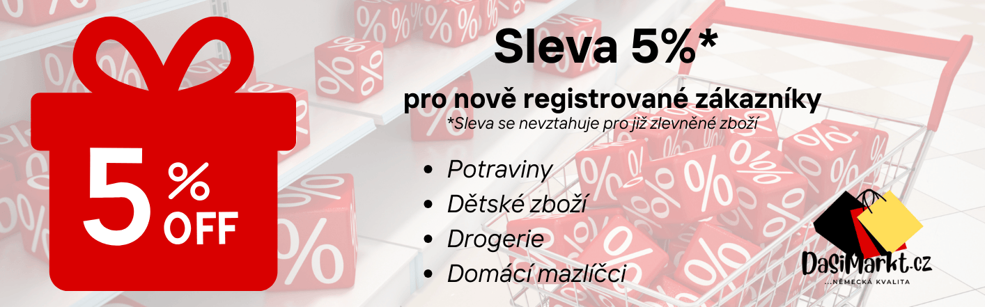 Sleva pro registrované zákazníky
