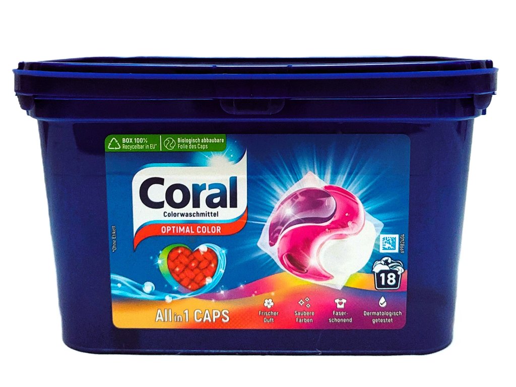 Coral Optimal Color 18caps (modrá)