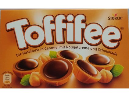 TOFFIFEE - karamelové pralinky s čokoládou a lískovým oříškem - 15 pralinek 125g