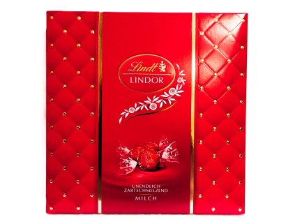 Lindt Lindor 19ks 250g (červená prošívaná deka)