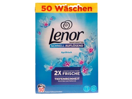 Lenor Aprilfrisch Universal pulver 50pr. 3kg.