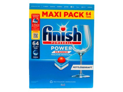 Finish Power Classic All in 1 64ks 832g