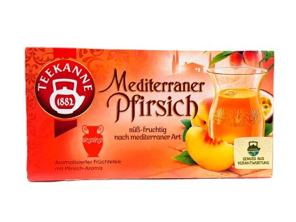 Teekanne Mediterraner Pfirsich 50g ( 20x 2,5g)