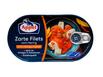 Appel Zarte Filets vom Hering in Piri Mango Creme 200g
