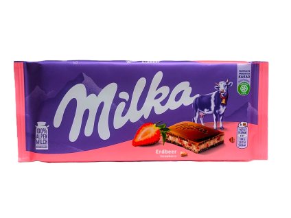 Milka Erdbeer 100g