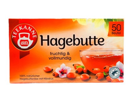 Teekanne Hagebutte 50ks 175g