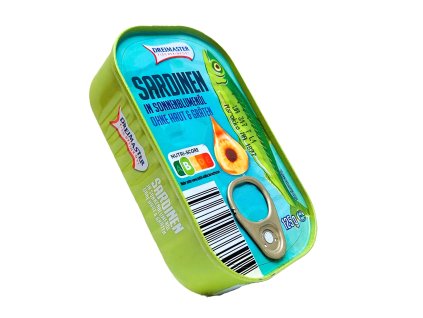Dreimaster Sardinen in Sonnenblumenöl 125g