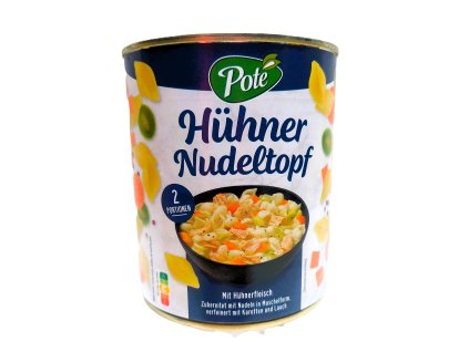 Poté Hühner Nudeltopf nudlová polévka 800g