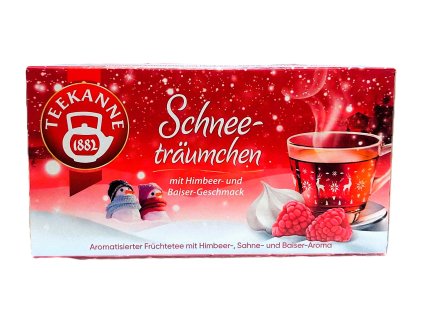 Teekanne Schneeträumchen mit Himbeer und Baiser 40,5g ( 18x 2,25g)