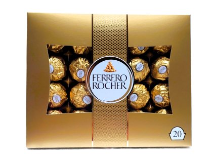 Ferrero Rocher 20ks 250g ( vánoční zlatá krabička)