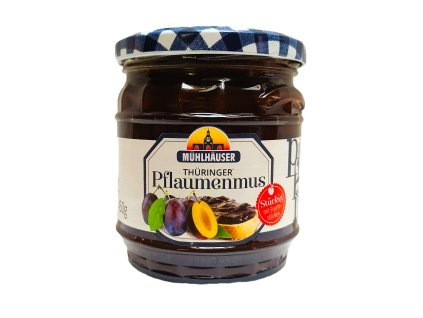 MÜHLHAUSER Thüringer Pflaumenmus povidla 450g