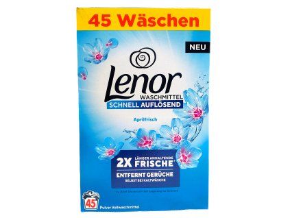 Lenor Aprilfrisch Universal Pulver 45pr 2475g