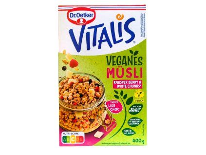 Vitalis Knusper Berry & White Chunks 400g