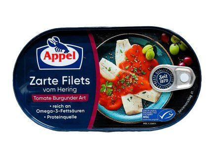 Appel Hering Filets Tomate Burgunder Art 200g