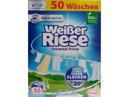 WEIßER RIESE - prací prášek Universal - 50 praní 2,5kg