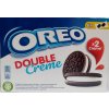 OREO Double Creme - čokoládové sušenky s dvojitým vanilkovým krémem - 6x 2ks - 170g