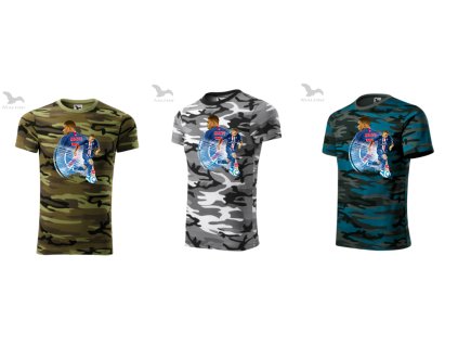 Tričko Mbappe Camouflage