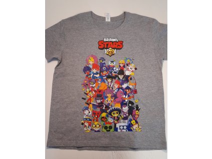 Tričko Brawl Stars všichni AKCE
