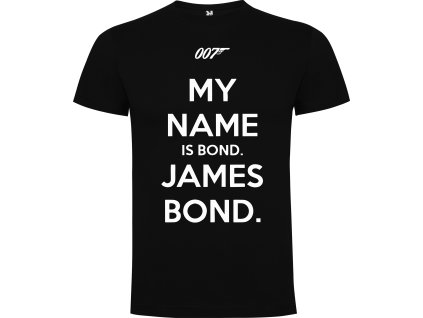 Tričko James Bond Agent 007