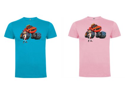 Tričko Plamínek a čtyřkoláci