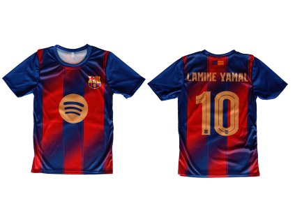Dres Lamine Yamal Barcelona redblue 10