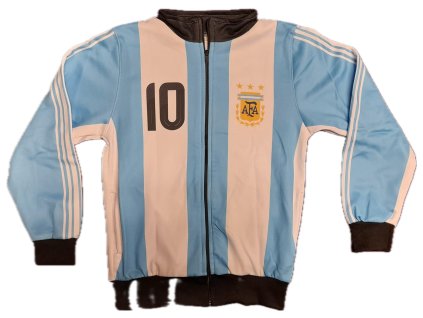 Mikina Messi Argentina propínací