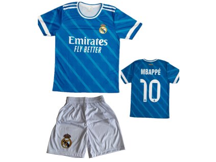 Dres MBAPPE Real Madrid 2025 modrý