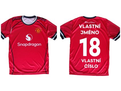 Dres Manchester United s vlastním jménem