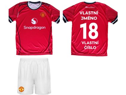 Dres Manchester United s vlastním jménem komplet