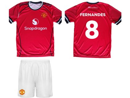 Dres Fernandes Manchester United komplet