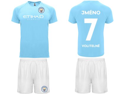 Dres Manchester City s vlastním jménem komplet