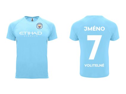 Dres Manchester City s vlastním jménem