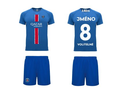 Fotbalový dres PSG se jménem a číslem komplet