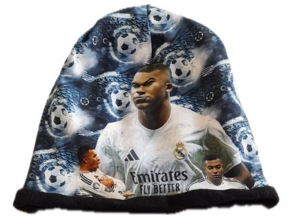 Čepice Mbappe s nákrčníkem zimní