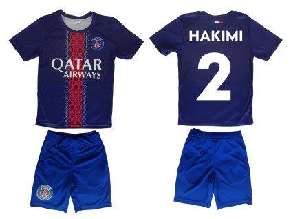 Fotbalový dres Hakimi PSG komplet 2026 PL