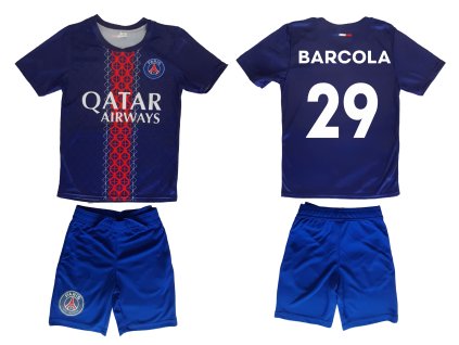 Fotbalový dres Barcola PSG komplet 2026