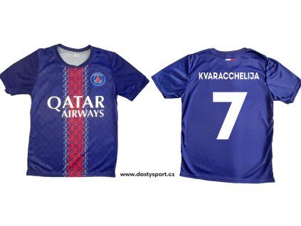 Fotbalový dres Kvaracchelija PSG