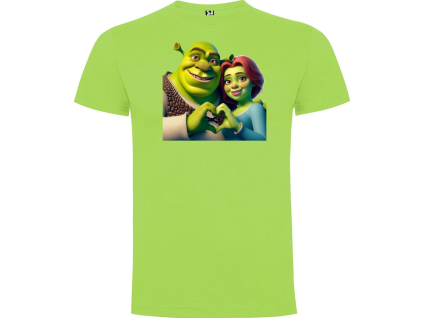 Tričko Shrek a Fiona