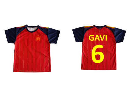 Fotbalový dres GAVI Španělsko