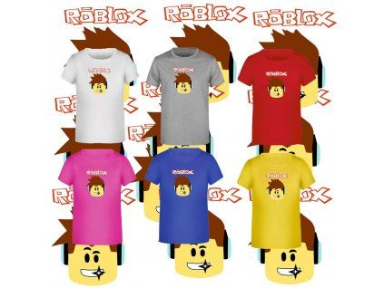 Dětské bavlněné tričko Roblox face